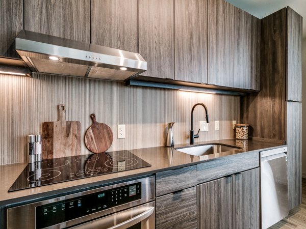 kitchen at 3700M Apartments