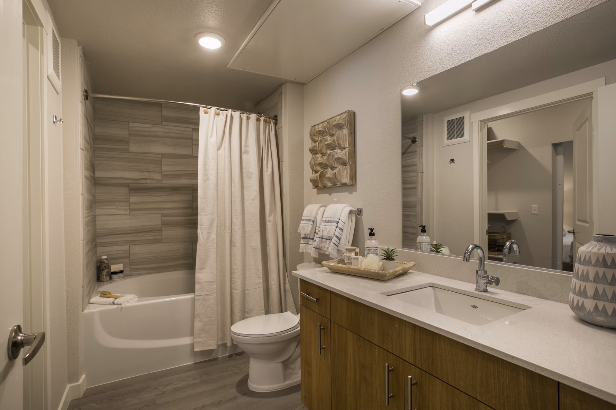 Bathroom at Allaso High Desert Apartments