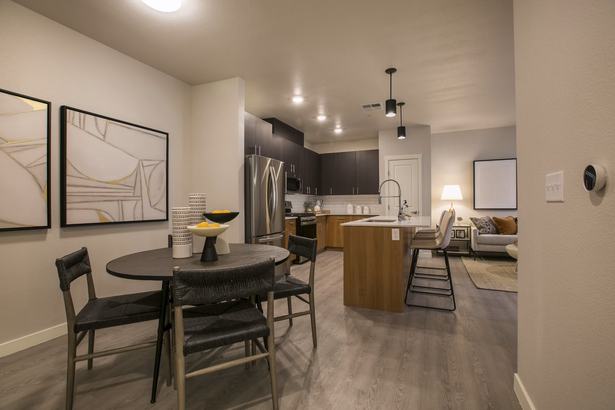 Dining Room at Allaso High Desert Apartments