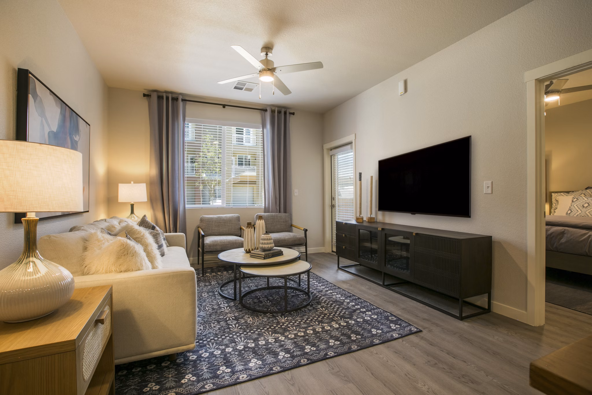 Living Room at Allaso High Desert Apartments