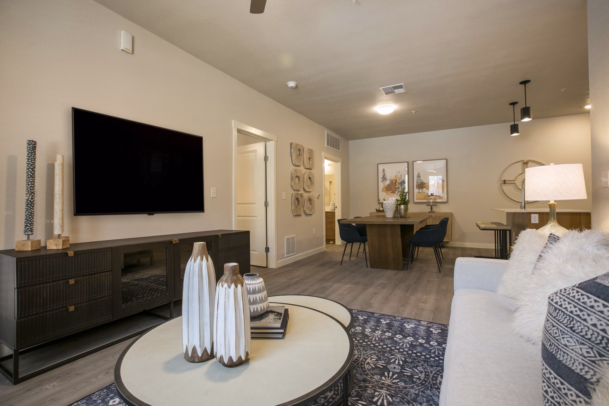 Living Room at Allaso High Desert Apartments