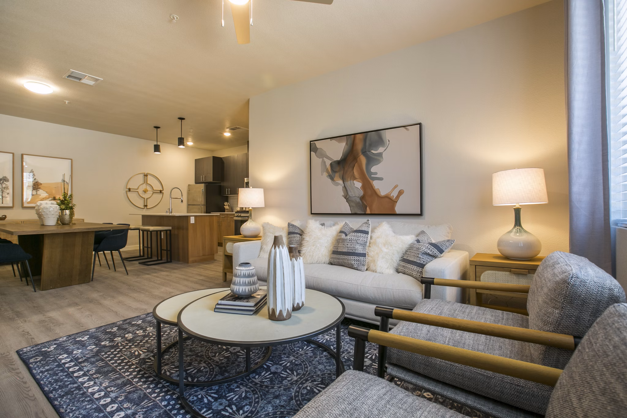 Living Room at Allaso High Desert Apartments