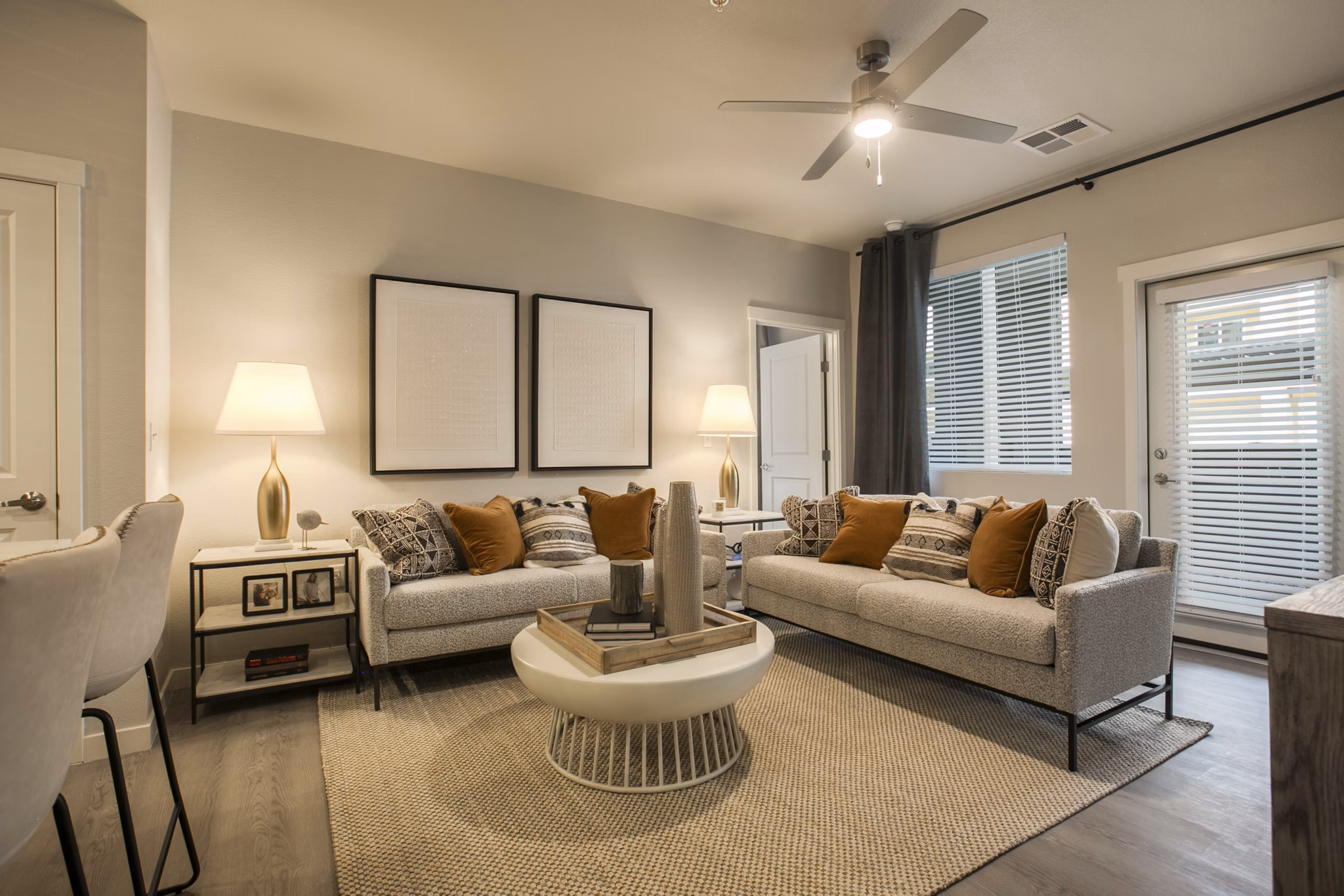 Living Room at Allaso High Desert Apartments