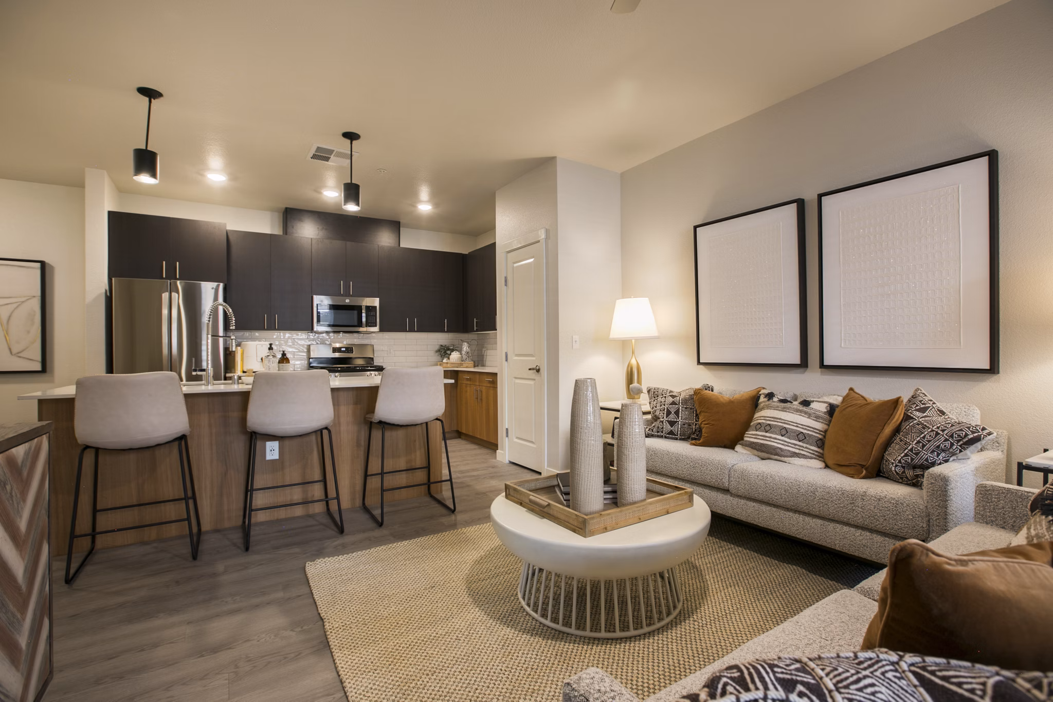 Living Room at Allaso High Desert Apartments