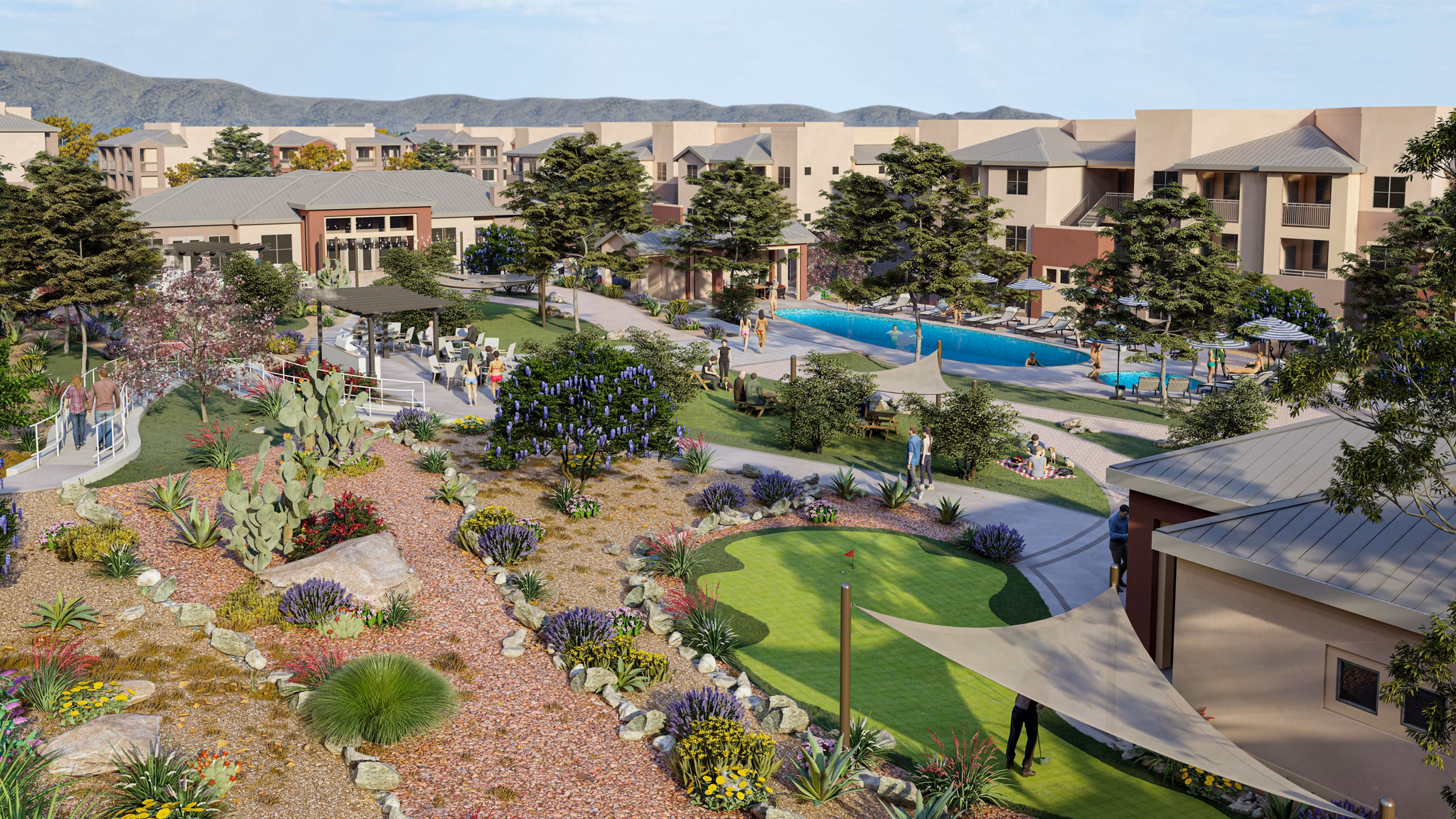 Rendering at Allaso High Desert