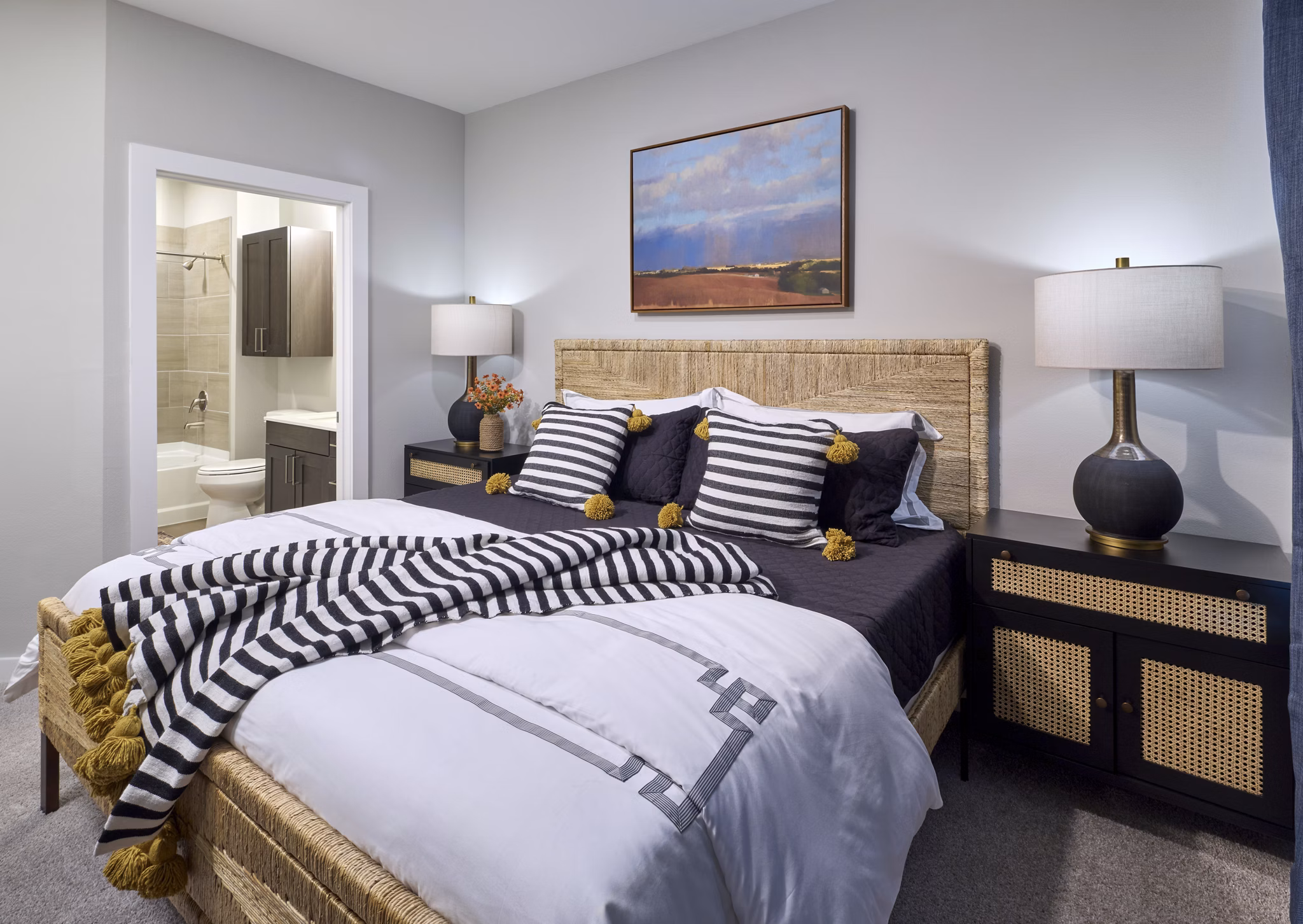 bedroom at Avenida Carrollton Apartments
