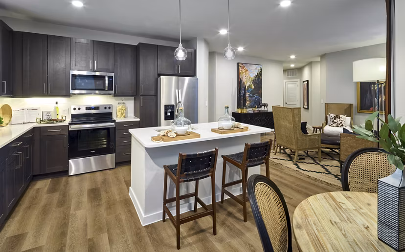 kitchen at Avenida Carrollton Apartments