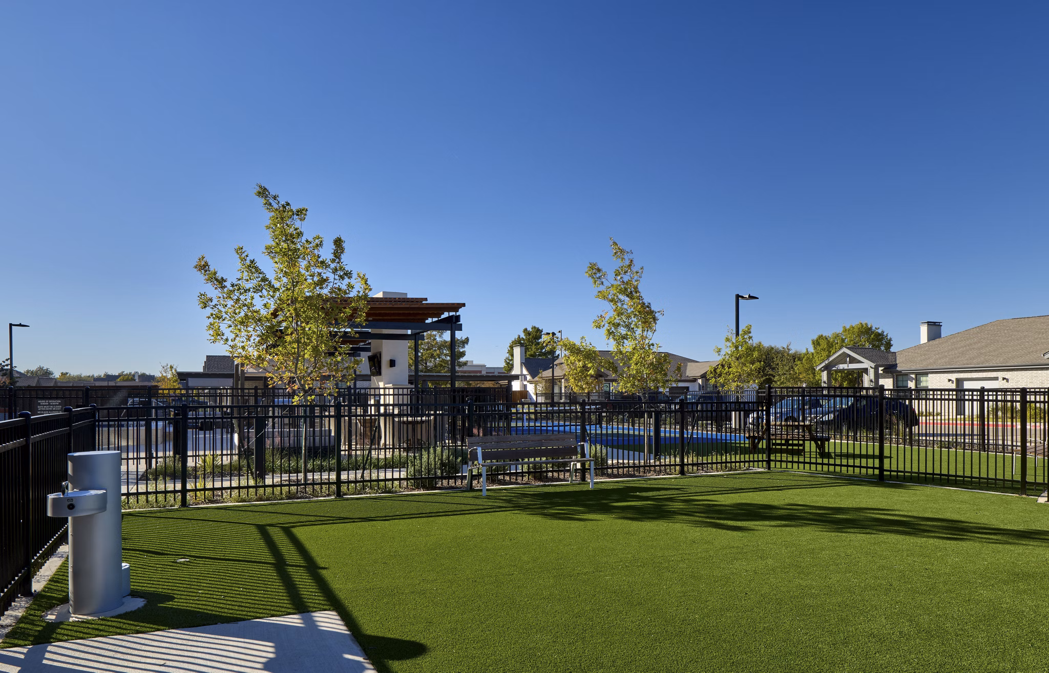 Recreational Area at Avenida Carrollton Apartments