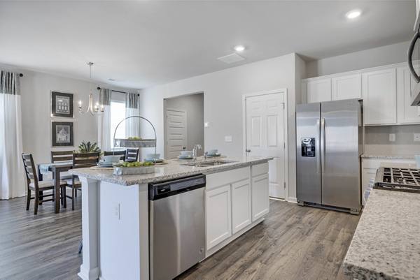 kitchen at Midsomer Apartments