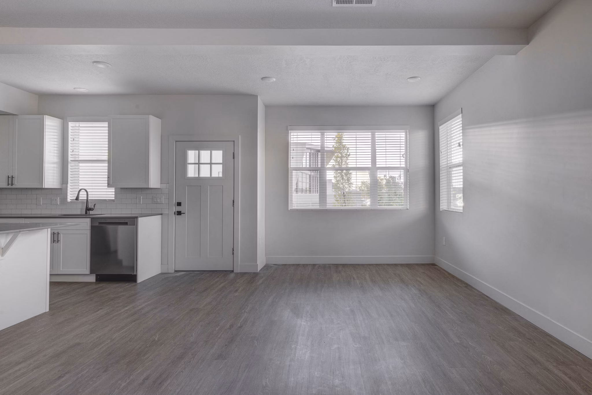 living room at Melrose Apartments