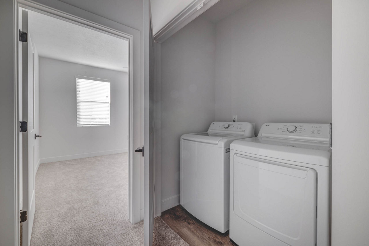 Laundry room at Melrose