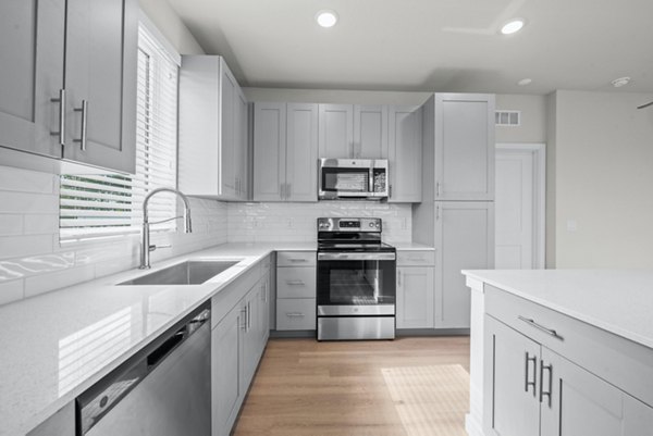 kitchen at The Pointe at Lakewood Ranch Apartments 