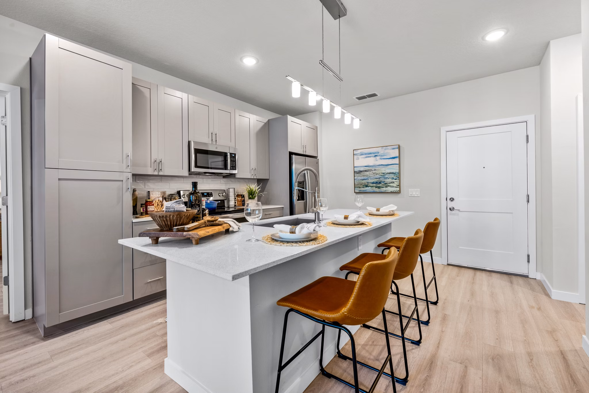 kitchen at The Pointe at Lakewood Ranch Apartments 