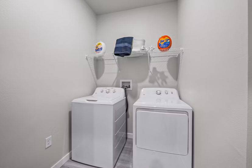 laundry room at The Pointe at Lakewood Ranch Apartments 