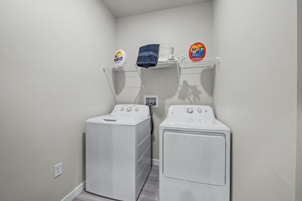 laundry room at The Pointe at Lakewood Ranch Apartments 