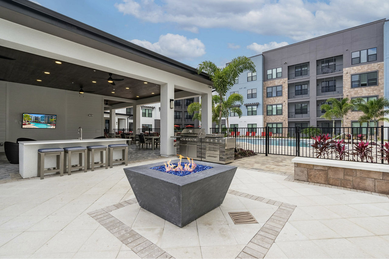Grill area at The Pointe At Lakewood Ranch (1 of 2)
