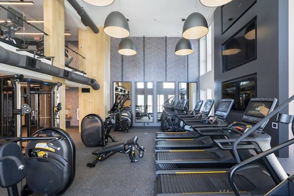 fitness center at Prado Apartments