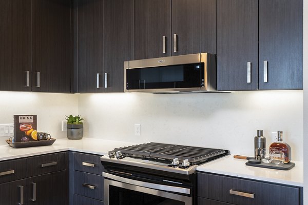 kitchen at Prado Apartments