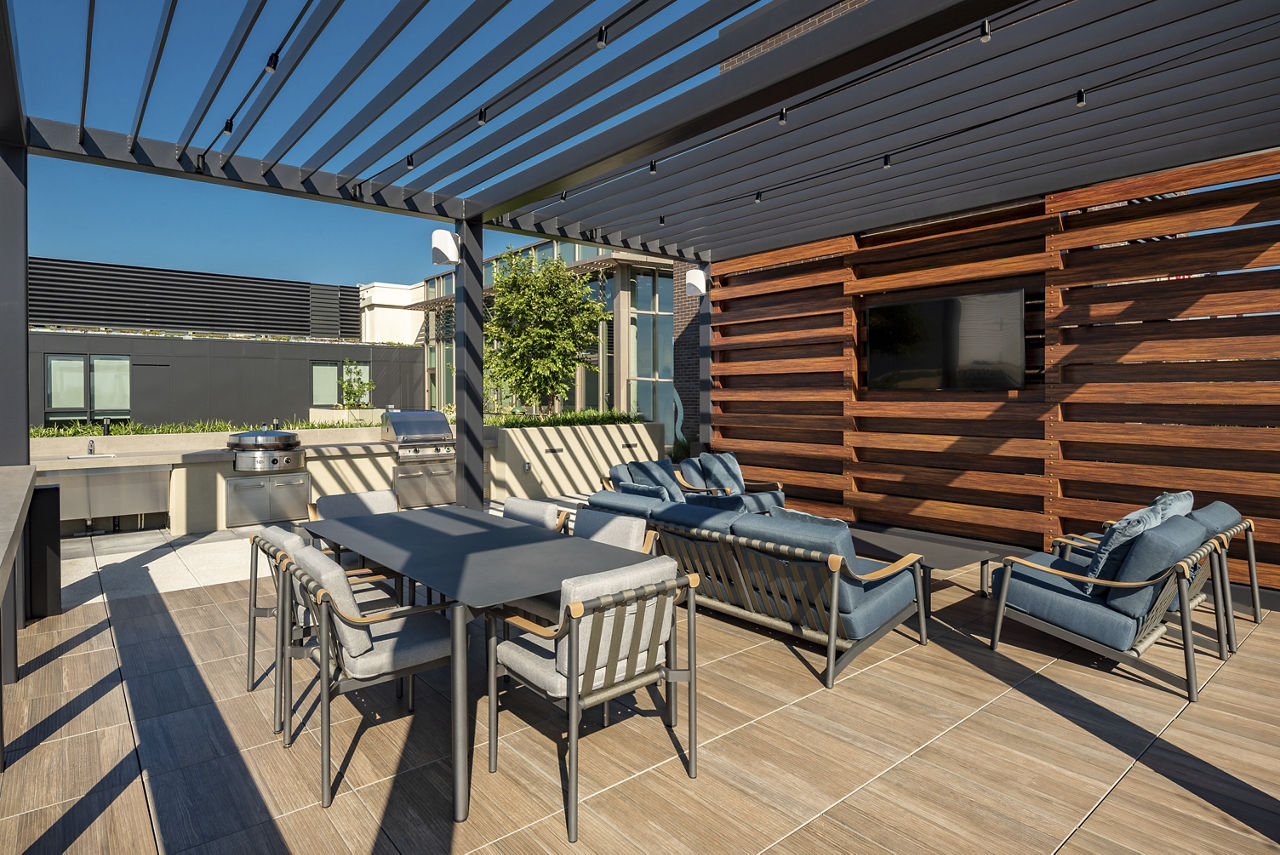 Roof deck at The Hale (2 of 2)