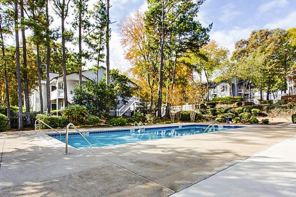 pool at Hairston Woods Apartments