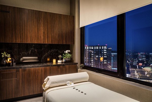 Luxurious spa featuring tranquil ambiance at The Metlo Apartments