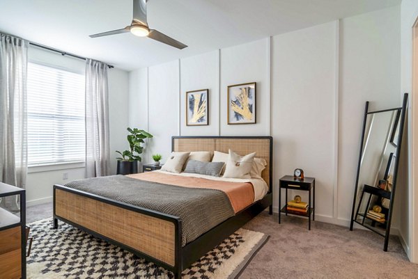 bedroom at Solis Sugar Hill Apartments