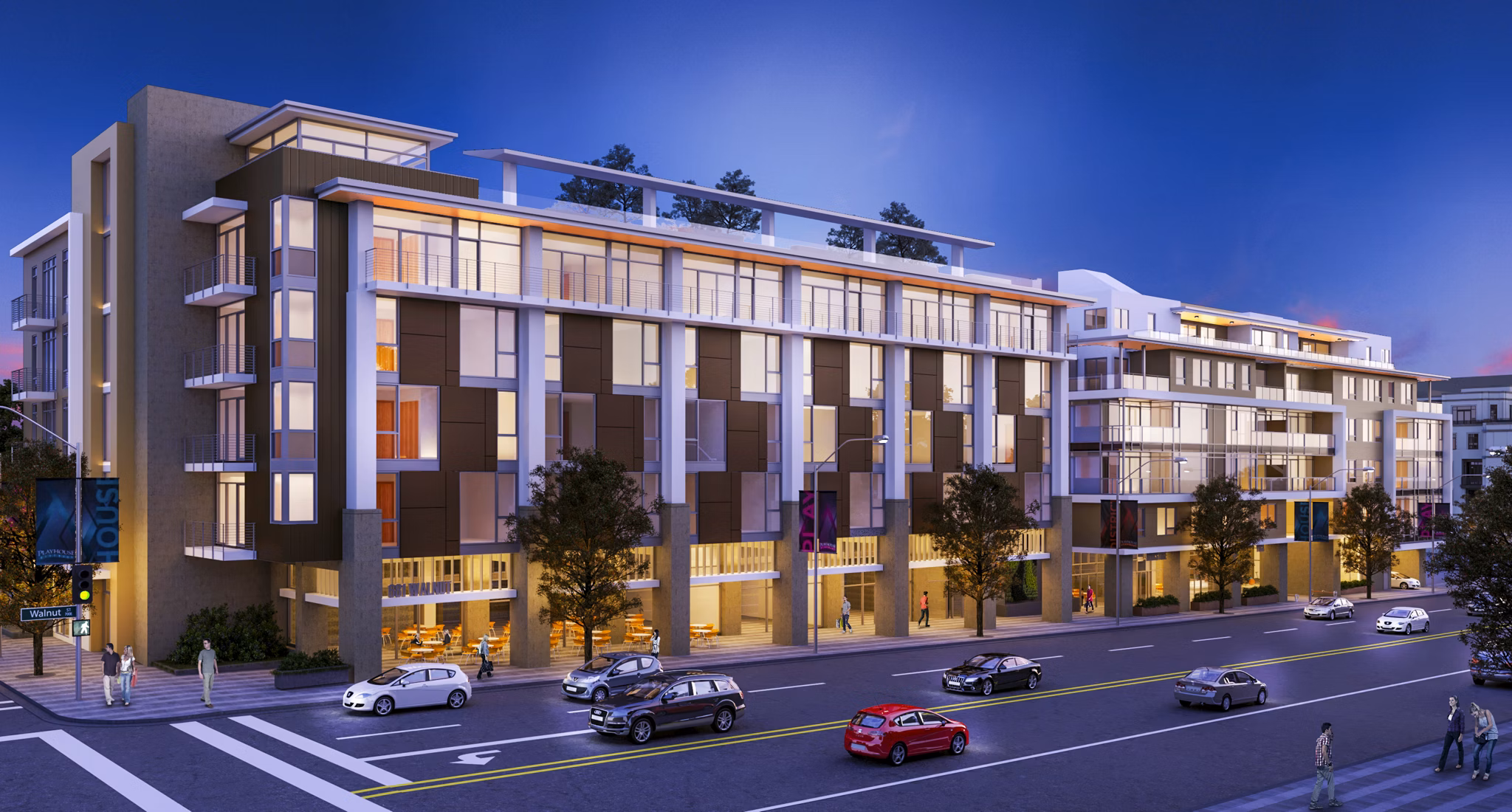 rendering at MW Lofts Apartments