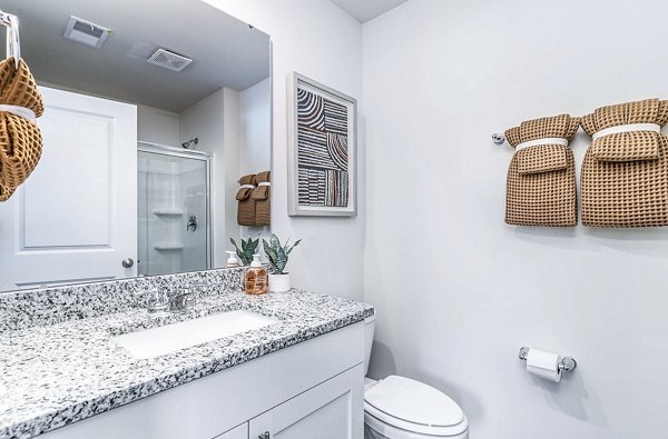 bathroom at Coastal Wind Apartments