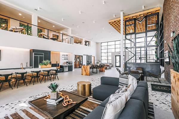 clubhouse/lobby at Main Street Lofts Apartments