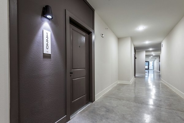hallway at Main Street Lofts Apartments