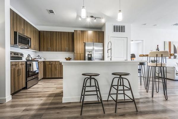 kitchen/dining area at Main Street Lofts Apartments
