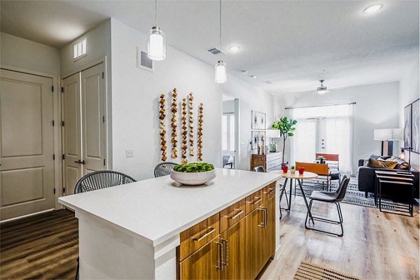 kitchen at Main Street Lofts Apartments