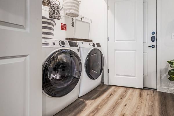laundry room at Main Street Lofts Apartments