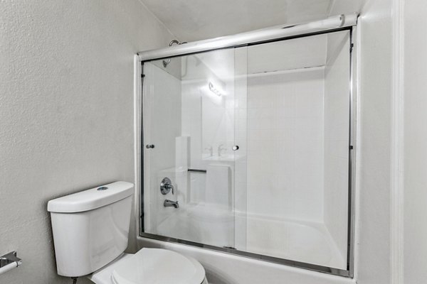 bathroom at Cahuenga Heights Apartments