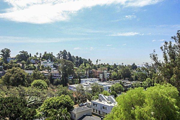 Cahuenga Heights Apartments: Scenic view at luxury hillside residences