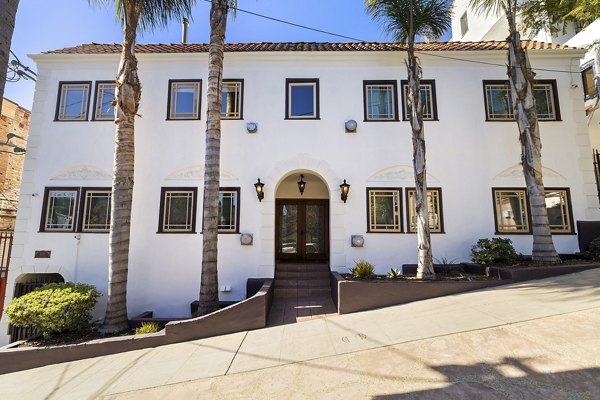 exterior at Delta Apartments