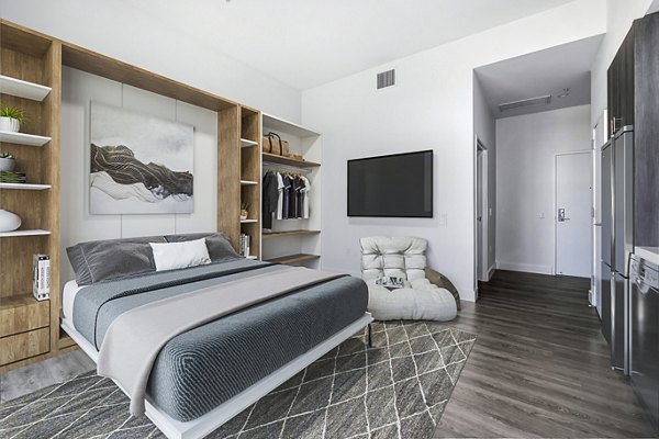 Compact studio with modern design in Edendale Crossing Apartments
