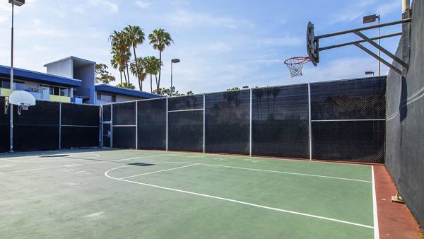sport court at Milano Apartments