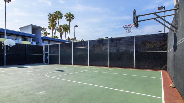 sport court at Milano Apartments