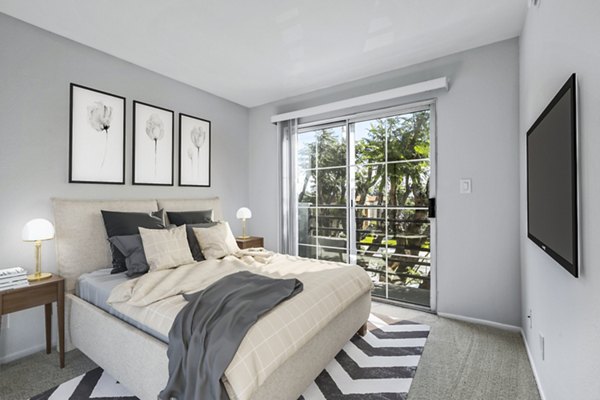 bedroom at Nova Townhomes Apartments