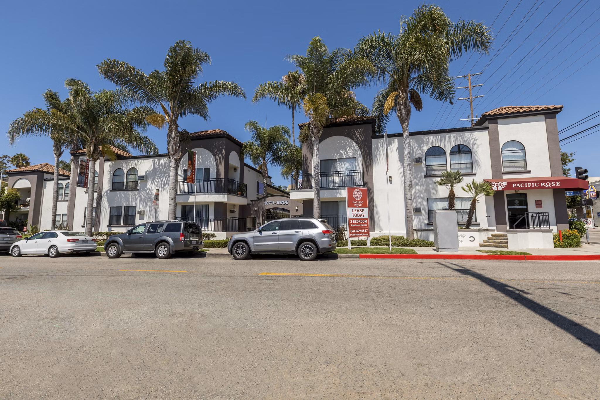 exterior at Pacific Rose Apartments