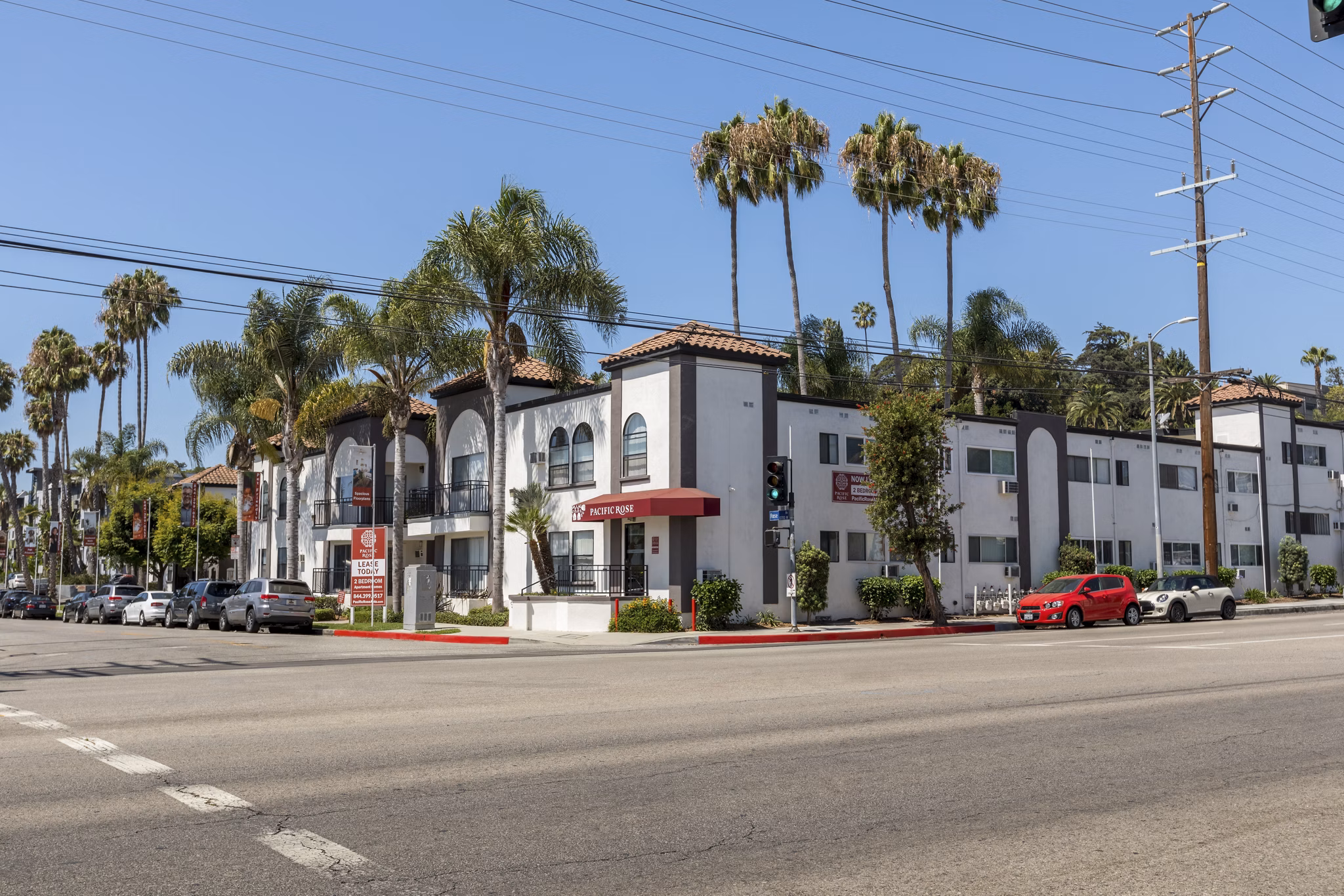 exterior at Pacific Rose Apartments