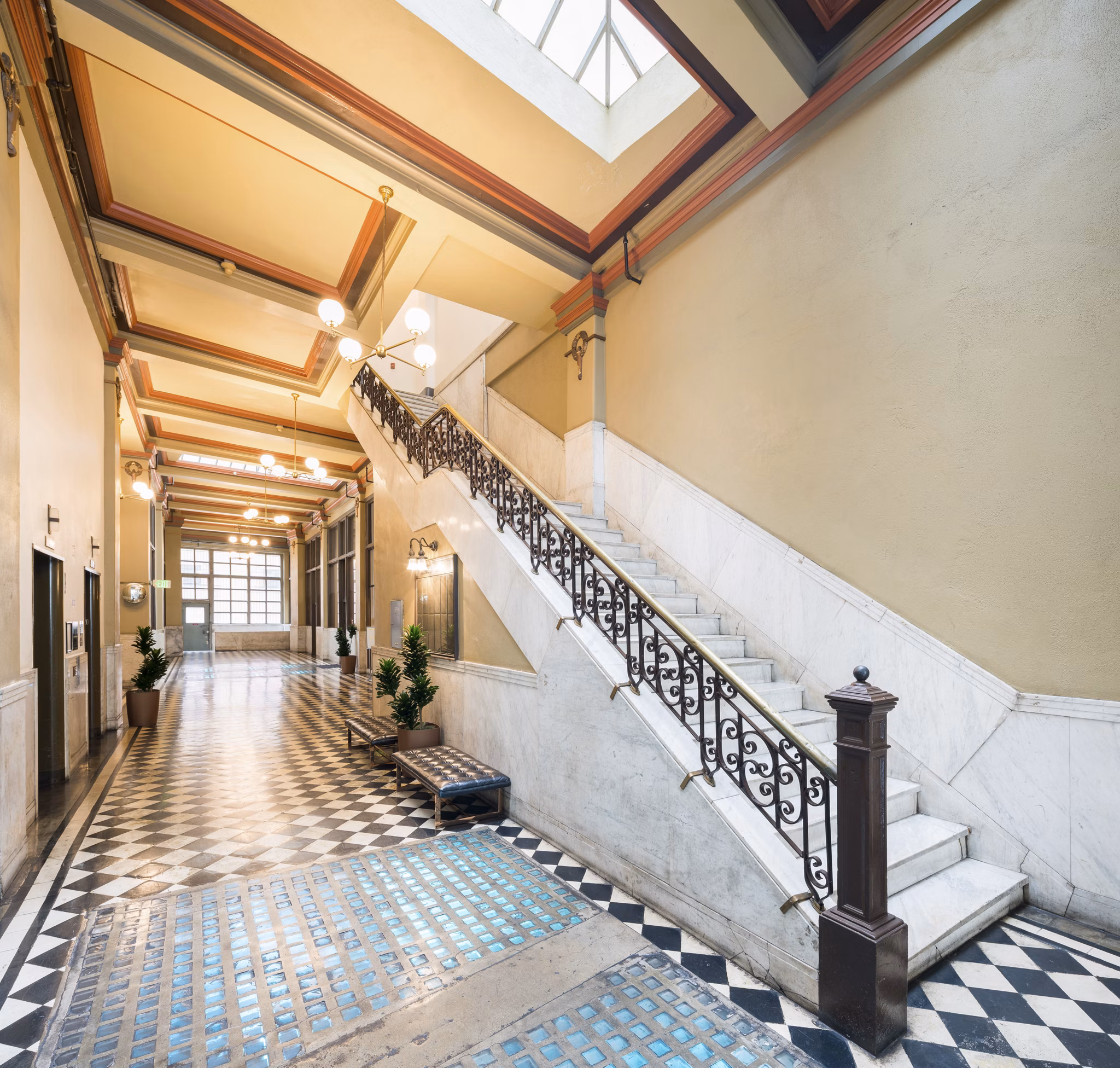 Luxurious clubhouse with modern decor at San Fernando Building Apartments