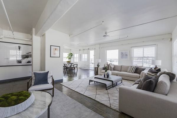 living room at San Fernando Building Apartments