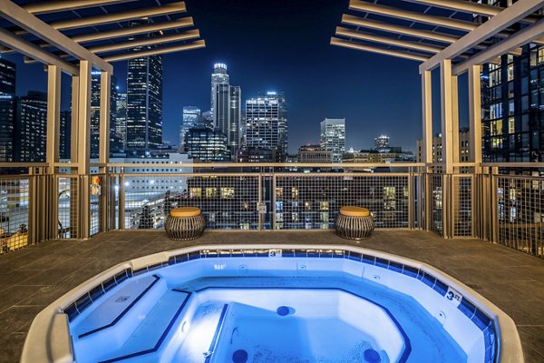 pool at South Park Lofts Apartments