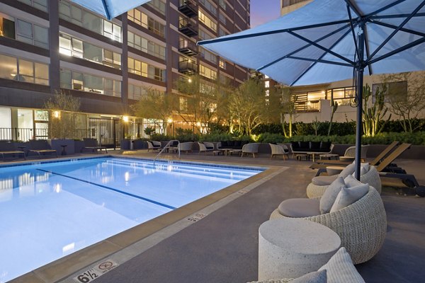 pool at The View Apartments