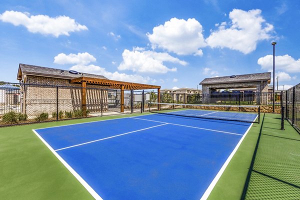 tennis court at Yardly Dechman Apartments