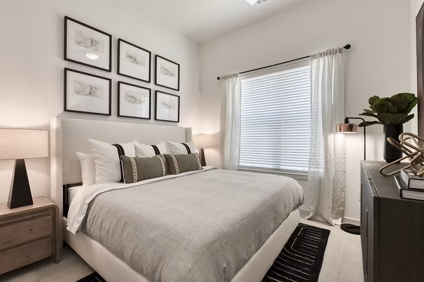 bedroom at Park at Stone Oak Apartments