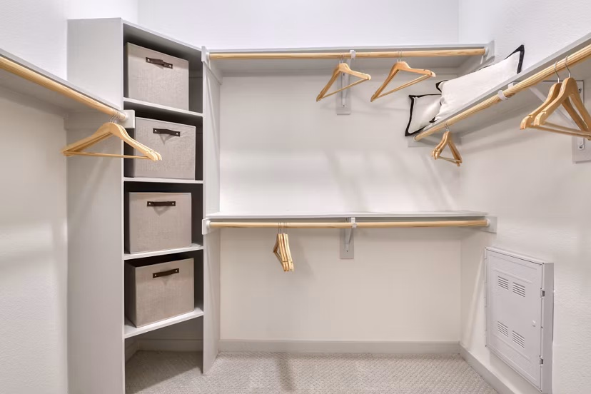 closet at Park at Stone Oak Apartments