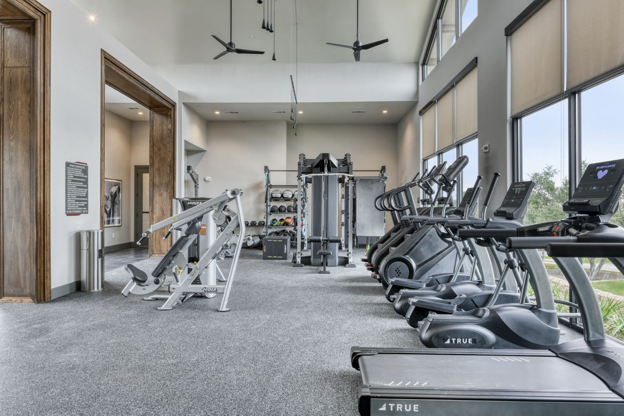 Gym at Park At Stone Oak Apartments (3 of 3)